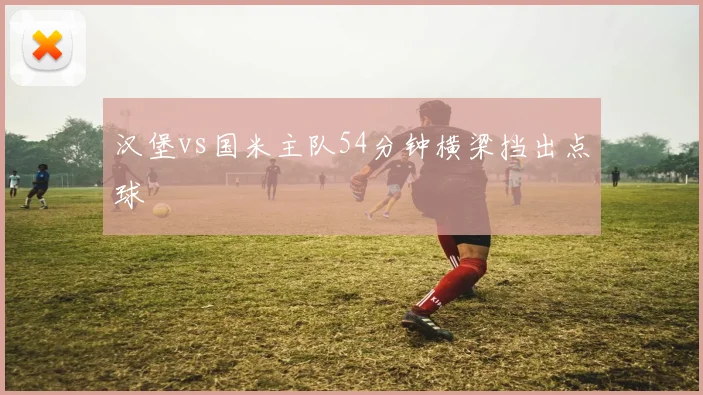 汉堡vs国米主队54分钟横梁挡出点球